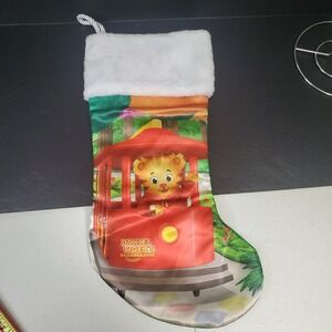 Kurt Adler Daniel Tiger Hanging Christmas Stocking with Plush Cuff, 18"